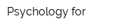 Psychology-for