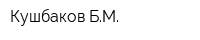 Кушбаков БМ