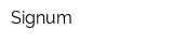 Signum
