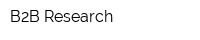 B2B Research