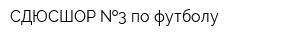 СДЮСШОР  3 по футболу