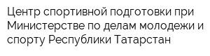 Центр спортивной подготовки при Министерстве по делам молодежи и спорту Республики Татарстан