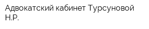 Адвокатский кабинет Турсуновой НР