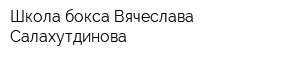 Школа бокса Вячеслава Салахутдинова