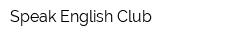 Speak English Club