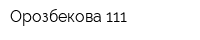 Орозбекова 111