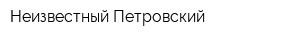 Неизвестный Петровский