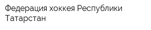 Федерация хоккея Республики Татарстан
