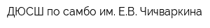 ДЮСШ по самбо им ЕВ Чичваркина