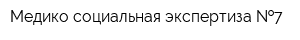 Медико-социальная экспертиза  7