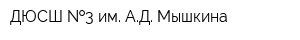 ДЮСШ  3 им АД Мышкина