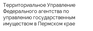 Территориальное Управление Федерального агентства по управлению государственным имуществом в Пермском крае