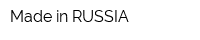 Made in RUSSIA