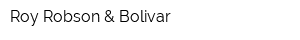 Roy Robson & Bolivar