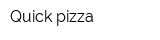 Quick pizza