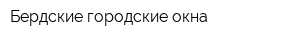 Бердские городские окна