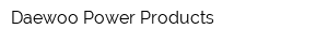Daewoo Power Products