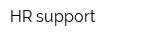 HR support