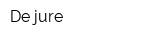 De-jure