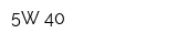 5W-40