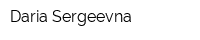Daria Sergeevna