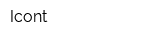 Icont