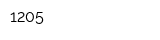 1205
