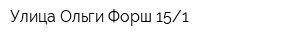 Улица Ольги Форш 151