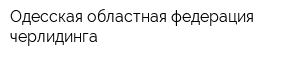 Одесская областная федерация черлидинга