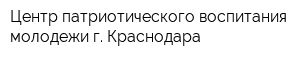 Центр патриотического воспитания молодежи г Краснодара