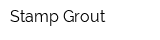 Stamp Grout