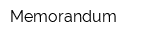Memorandum