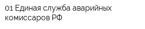 01 Eдиная служба аварийных комиссаров РФ