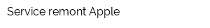 Service remont Apple