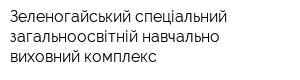 Зеленогайський спеціальний загальноосвітній навчально-виховний комплекс