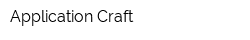 Application Craft