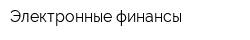 Электронные финансы