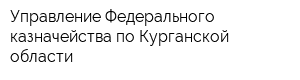 Управление Федерального казначейства по Курганской области
