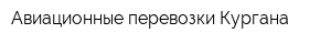 Авиационные перевозки Кургана