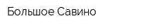 Большое Савино