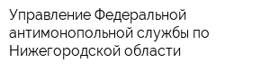 Управление Федеральной антимонопольной службы по Нижегородской области