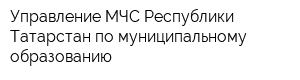Управление МЧС Республики Татарстан по муниципальному образованию