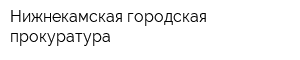 Нижнекамская городская прокуратура