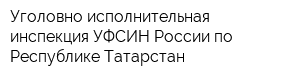 Уголовно-исполнительная инспекция УФСИН России по Республике Татарстан