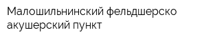 Малошильнинский фельдшерско-акушерский пункт
