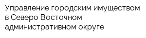 Управление городским имуществом в Северо-Восточном административном округе