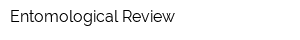 Entomological Review