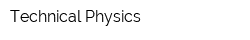 Technical Physics