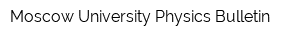Moscow University Physics Bulletin