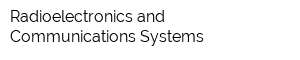 Radioelectronics and Communications Systems